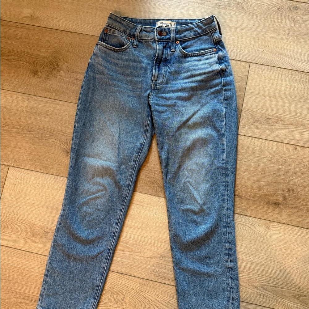 Madewell Petite Curvy Perfect Vintage Straight Leg Jeans